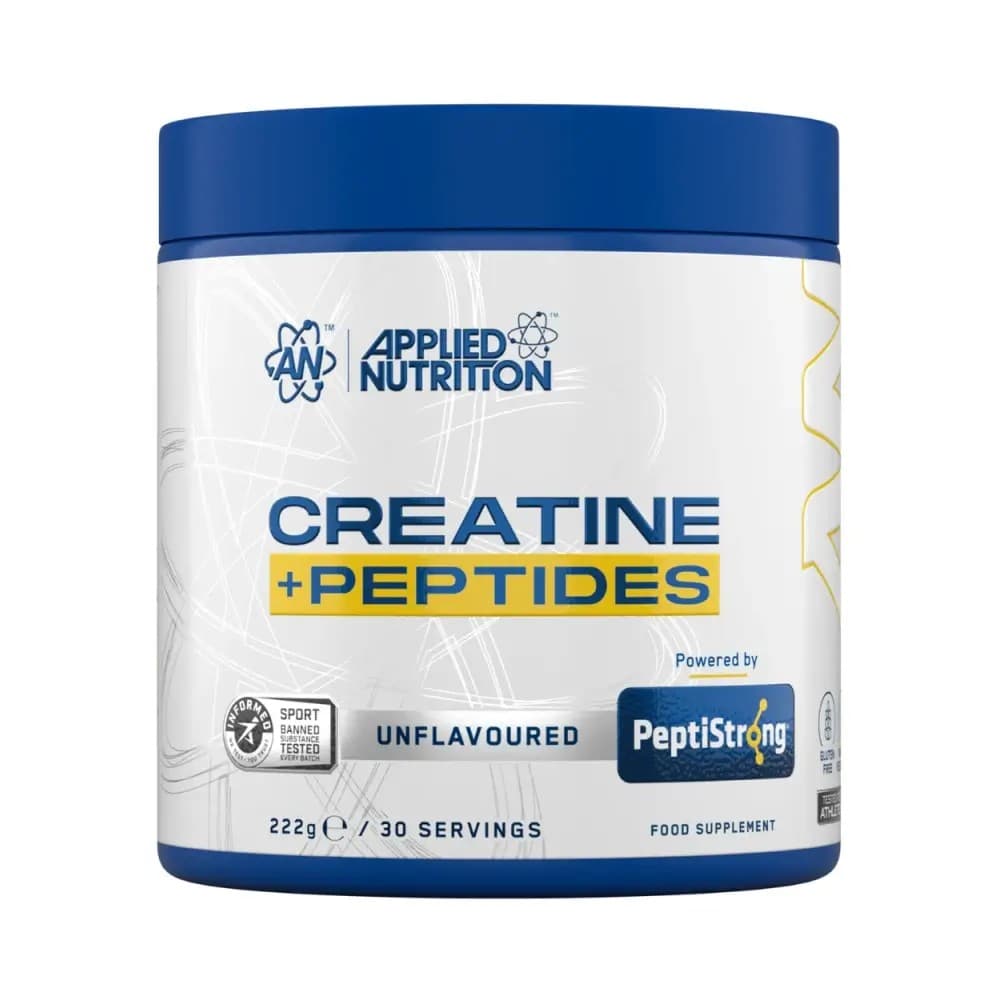 Applied Nutrition - Kreatin + peptid - Neutral, 222 g – emballage
