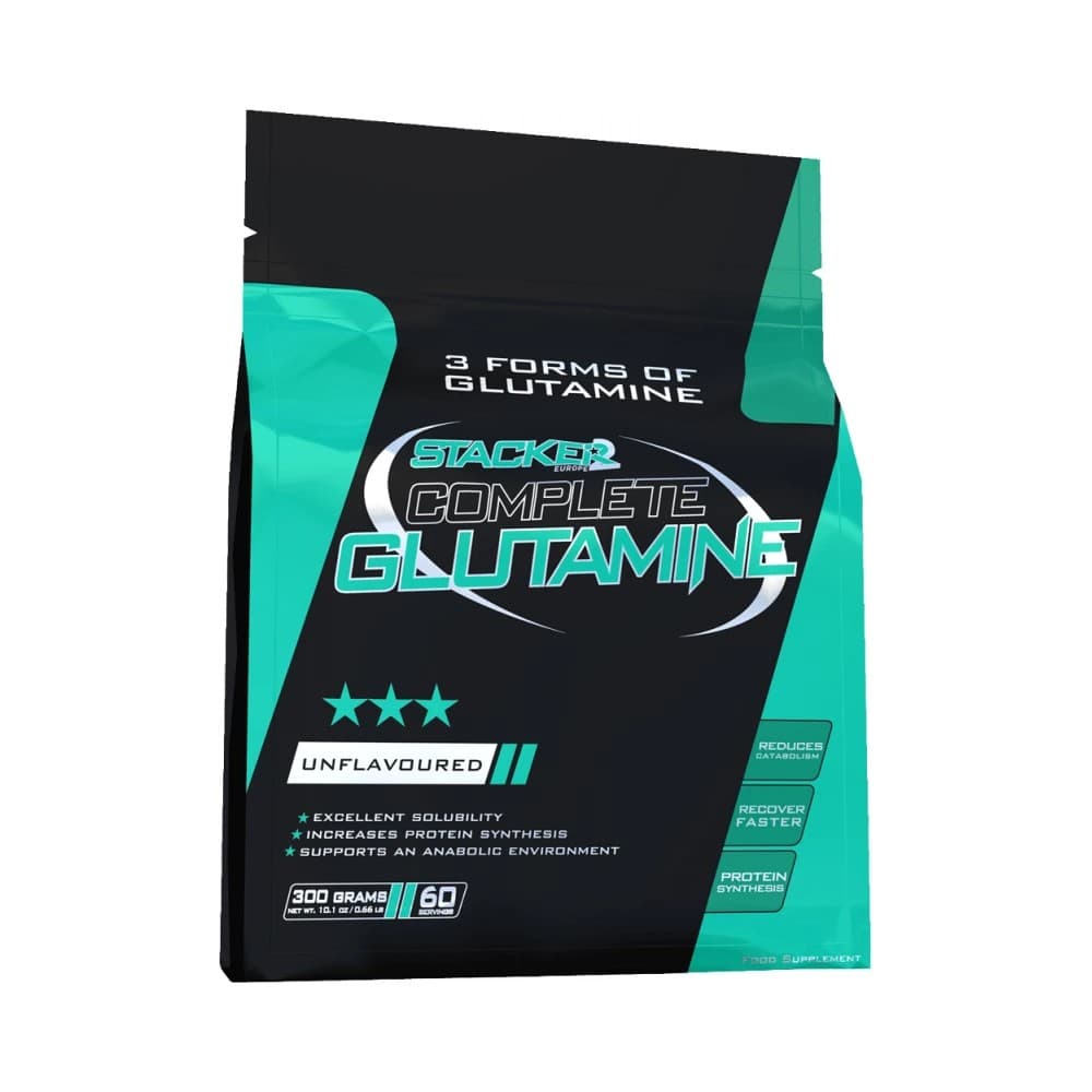 Stacker2 - Complete Glutamine - Standard - 300g – Stacker2 förpackning