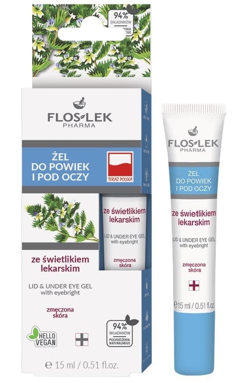Flos-Lek - Lid & Under Eye Gel with Eyebright