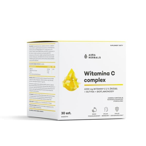 Aura Herbals - Witamina C Complex 1000mg, 30 saszetek