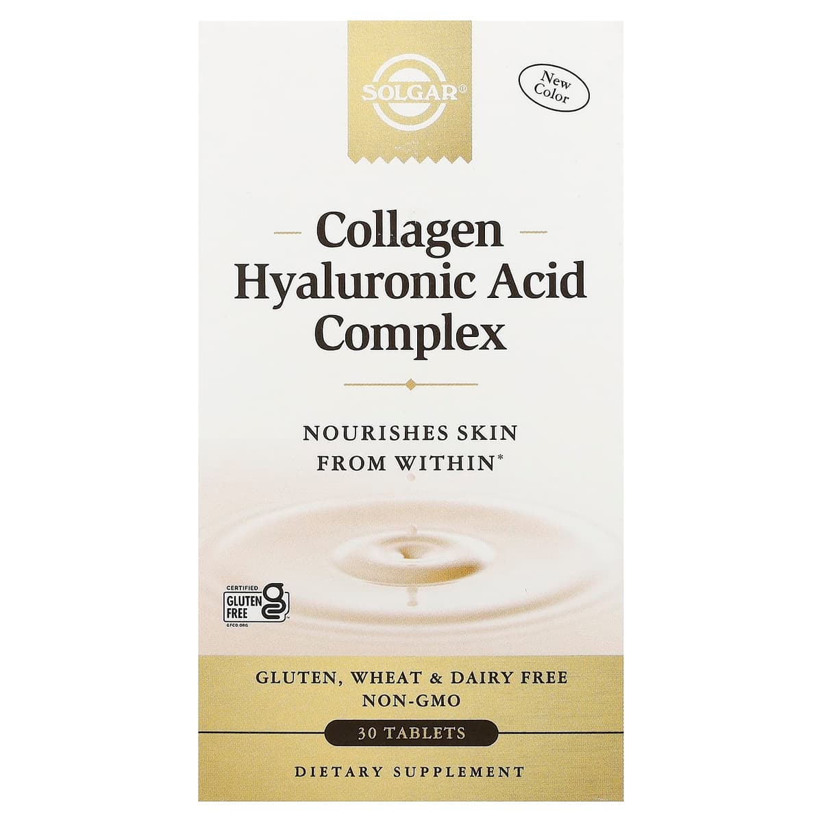 Solgar - Collagen Hyaluronic Acid Complex - 30 Tabs