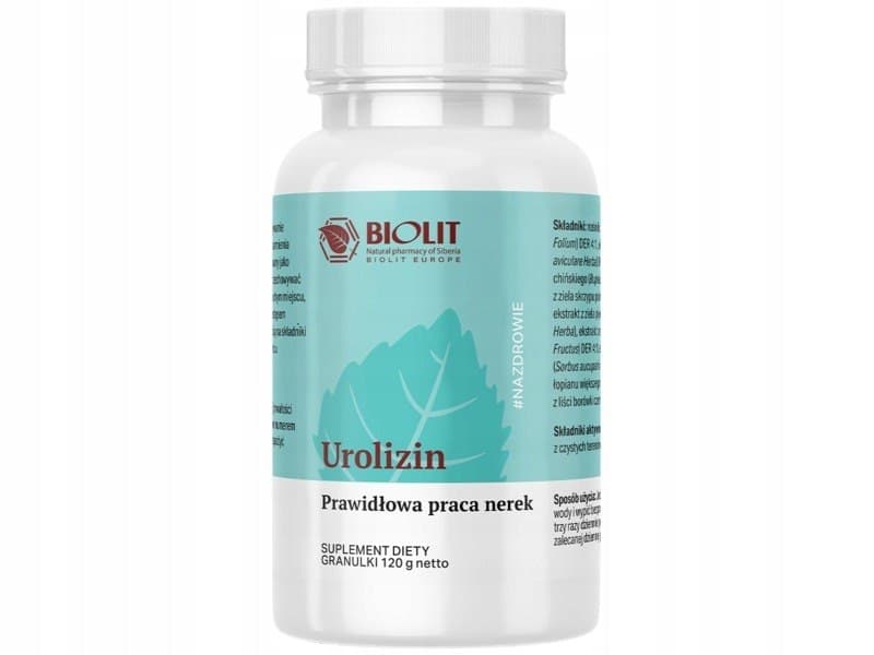 Biolit - Urolizin - Granules, 120 g – packaging