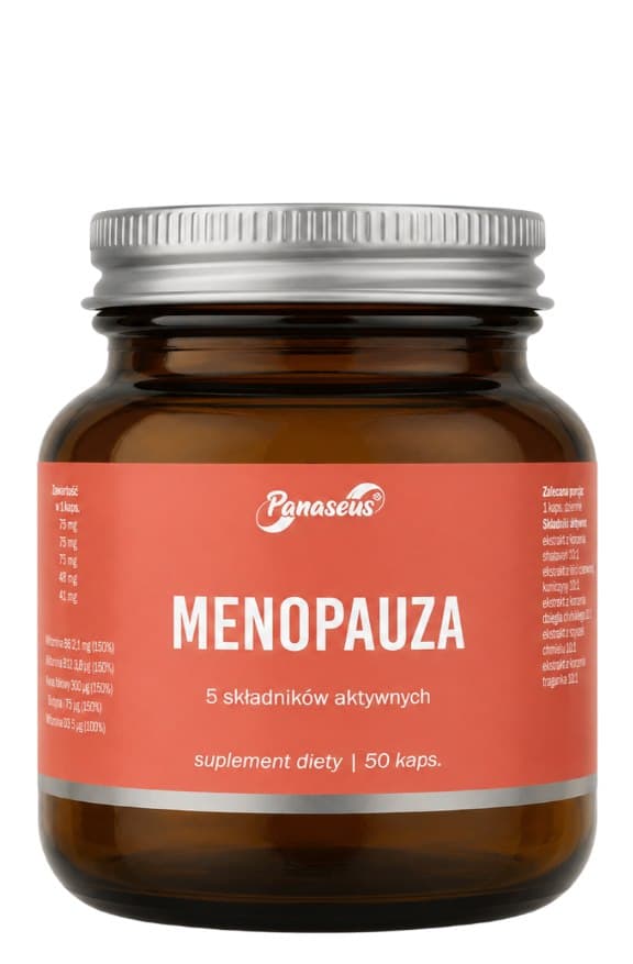 PANASEUS Menopausia - 50 cáps. YANGO – Panaseus empaque