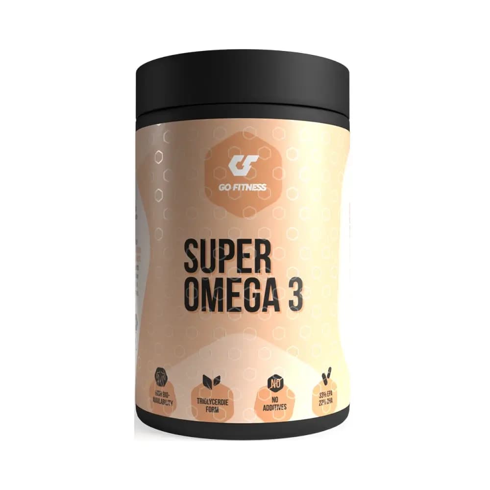 Go Fitness - Super Omega-3 - Uden Smag – Go Fitness emballage