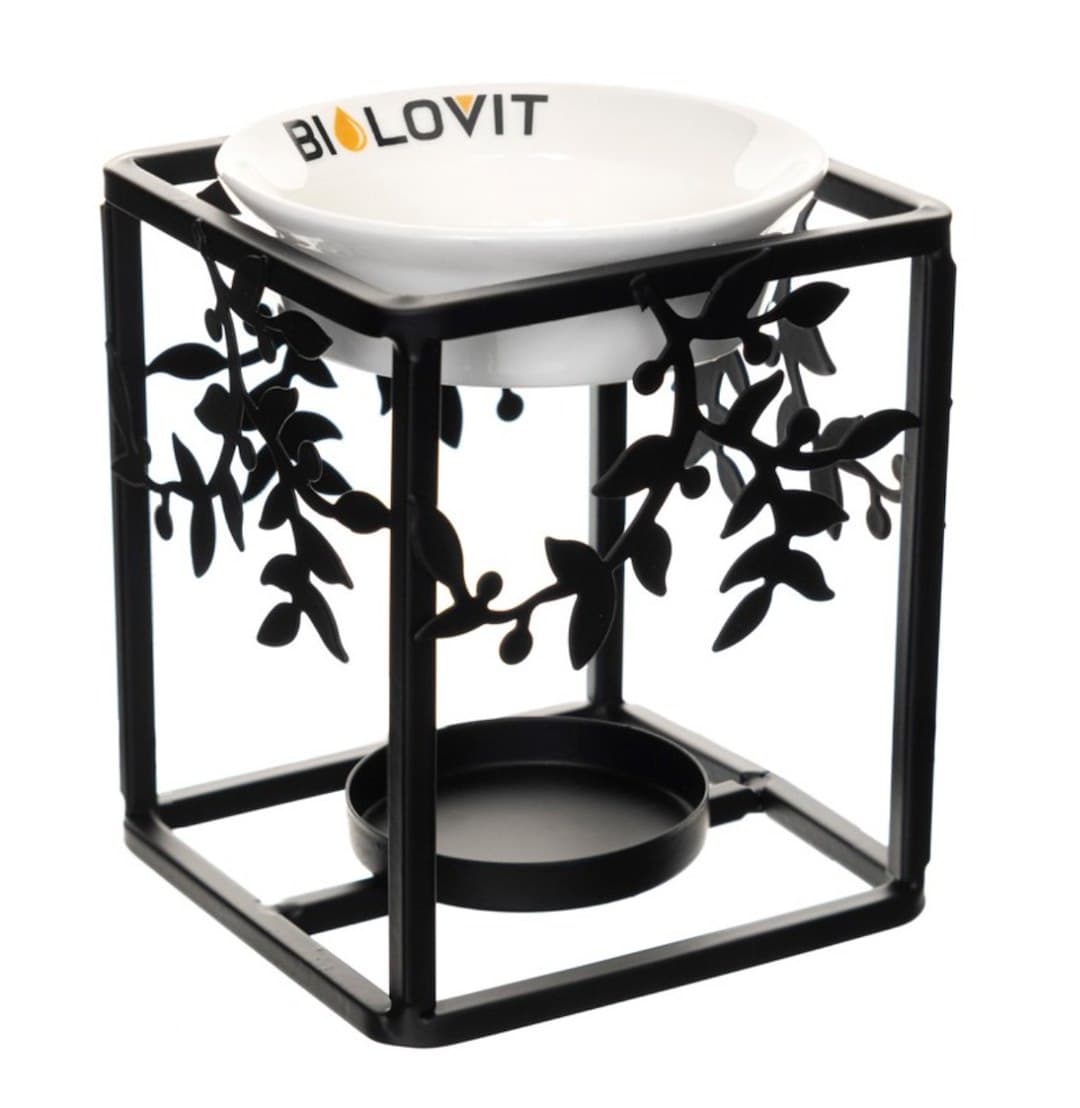 Bilovit Metal Scent Burner with Ceramic Holder – Biolovit packaging