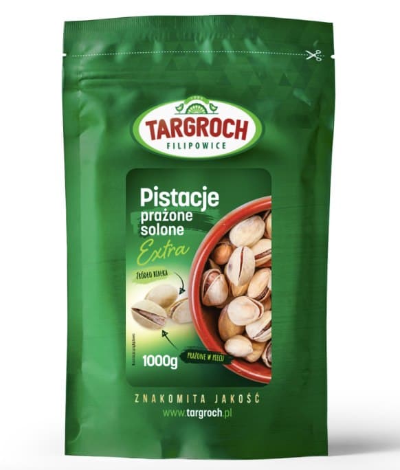 Targroch - Prażone i solone pistacje – Targroch opakowanie