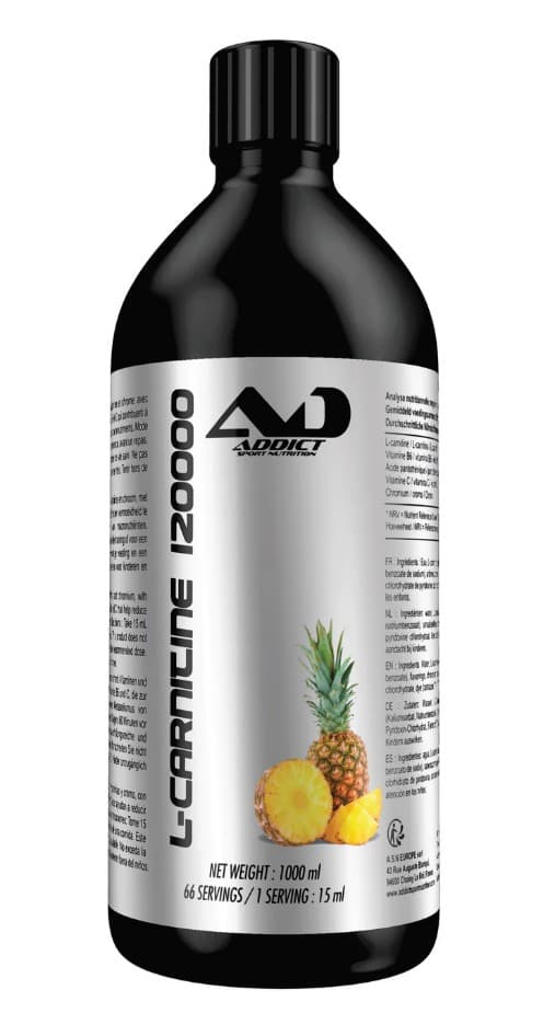 Addict Sport Nutrition - L-Carnitine 120000 – Addict Sport Nutrition packaging
