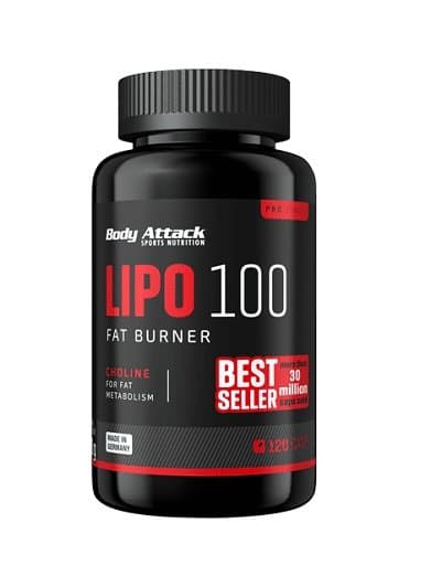 Body Attack - Lipo 100 – Body Attack förpackning