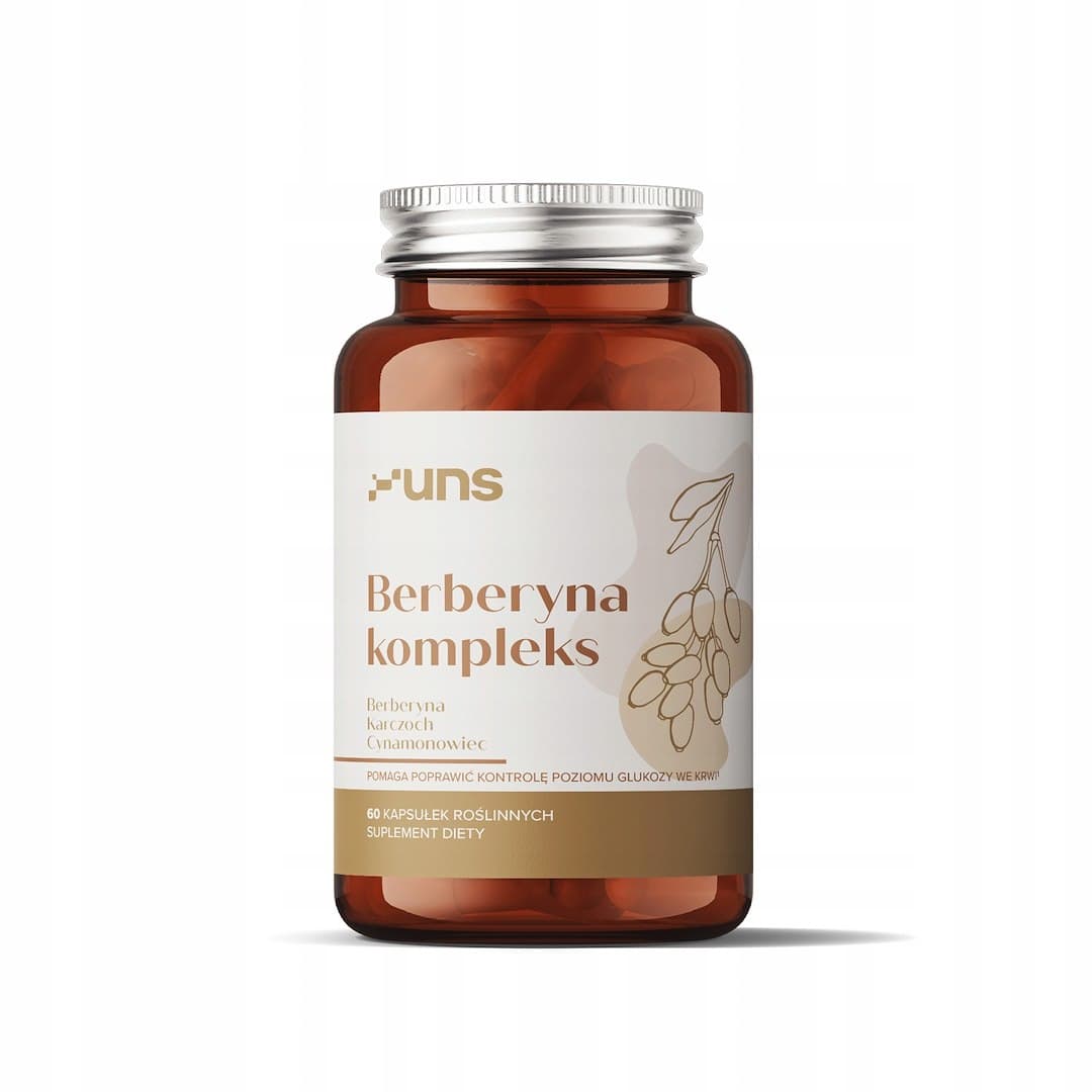 UNS - Complejo de Berberina - 60 cápsulas vegetales – UNS empaque