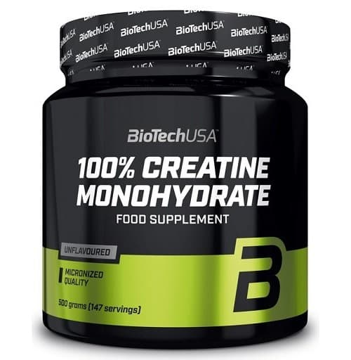 BioTechUSA - 100% monohydrat kreatyny – opakowanie