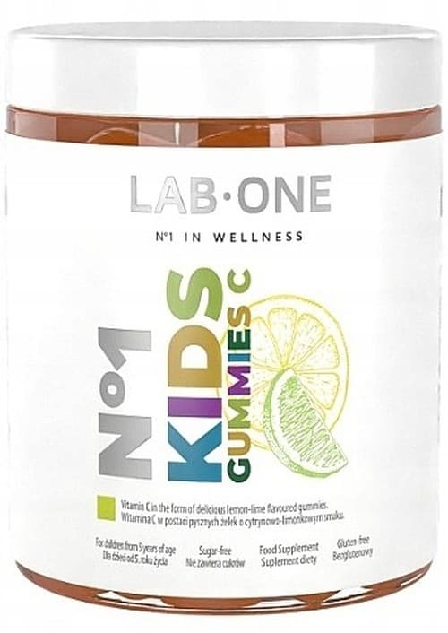 LAB ONE N°1 KidsGUMMIES C 60 gummies – LAB ONE emballage