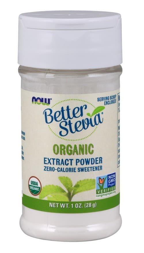 NOW Foods Better Stevia Sachets, Original – NOW Foods confezione
