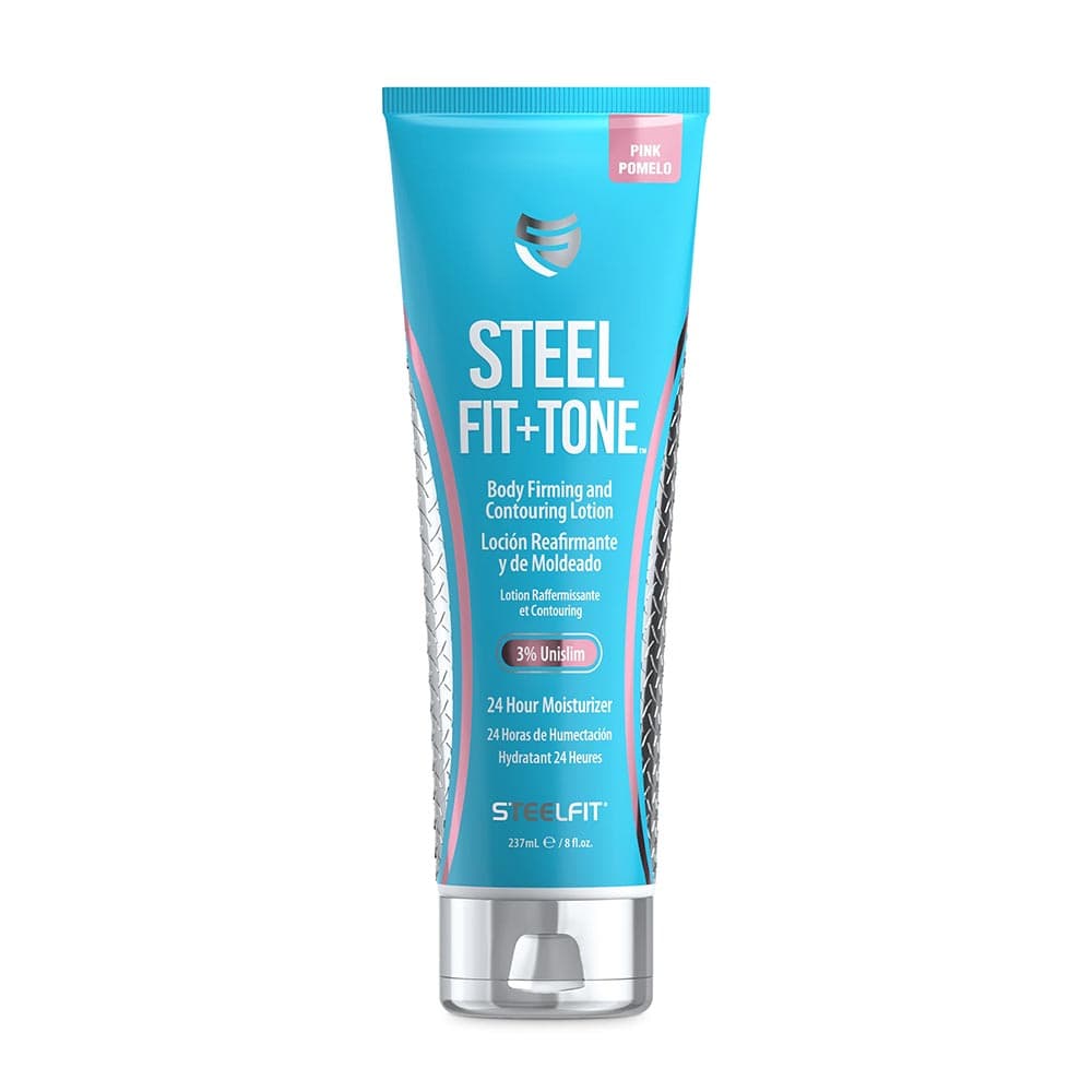 SteelFit - Steel Fit + Tone - Body Firming and Contouring Lotion – SteelFit förpackning