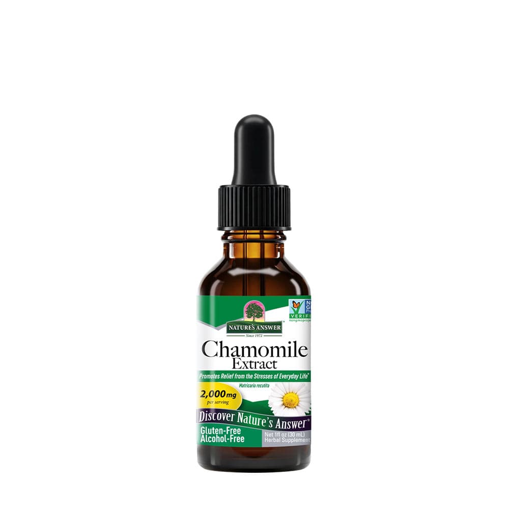 Nature's Answer - Chamomile Extract - 30ml. – Nature's Answer förpackning