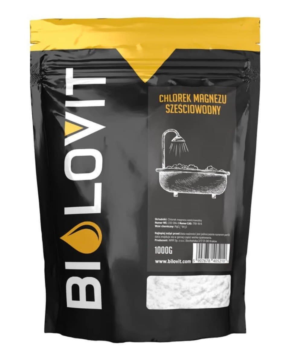 Bilovit Płatki magnezowe 1kg | Bilovit – Biolovit packaging