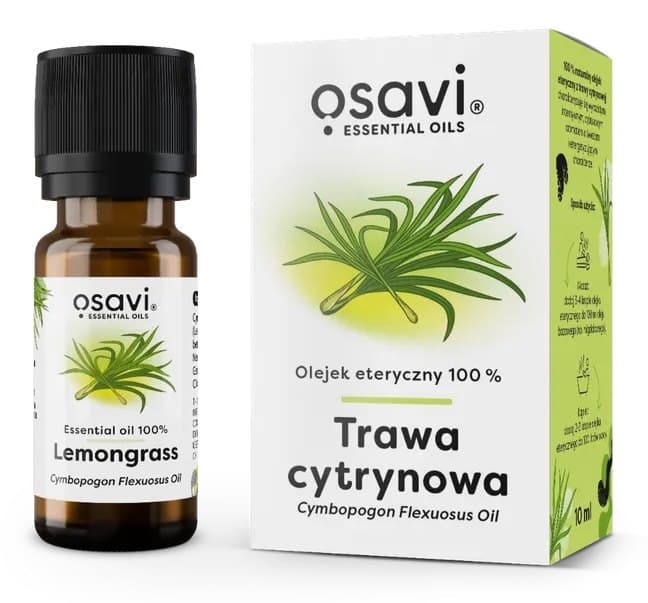 Osavi - Olejek eteryczny Trawa cytrynowa – Osavi opakowanie