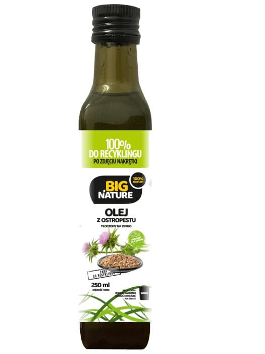 Big Nature - Aceite de cardo mariano prensado en frío – Big Nature empaque