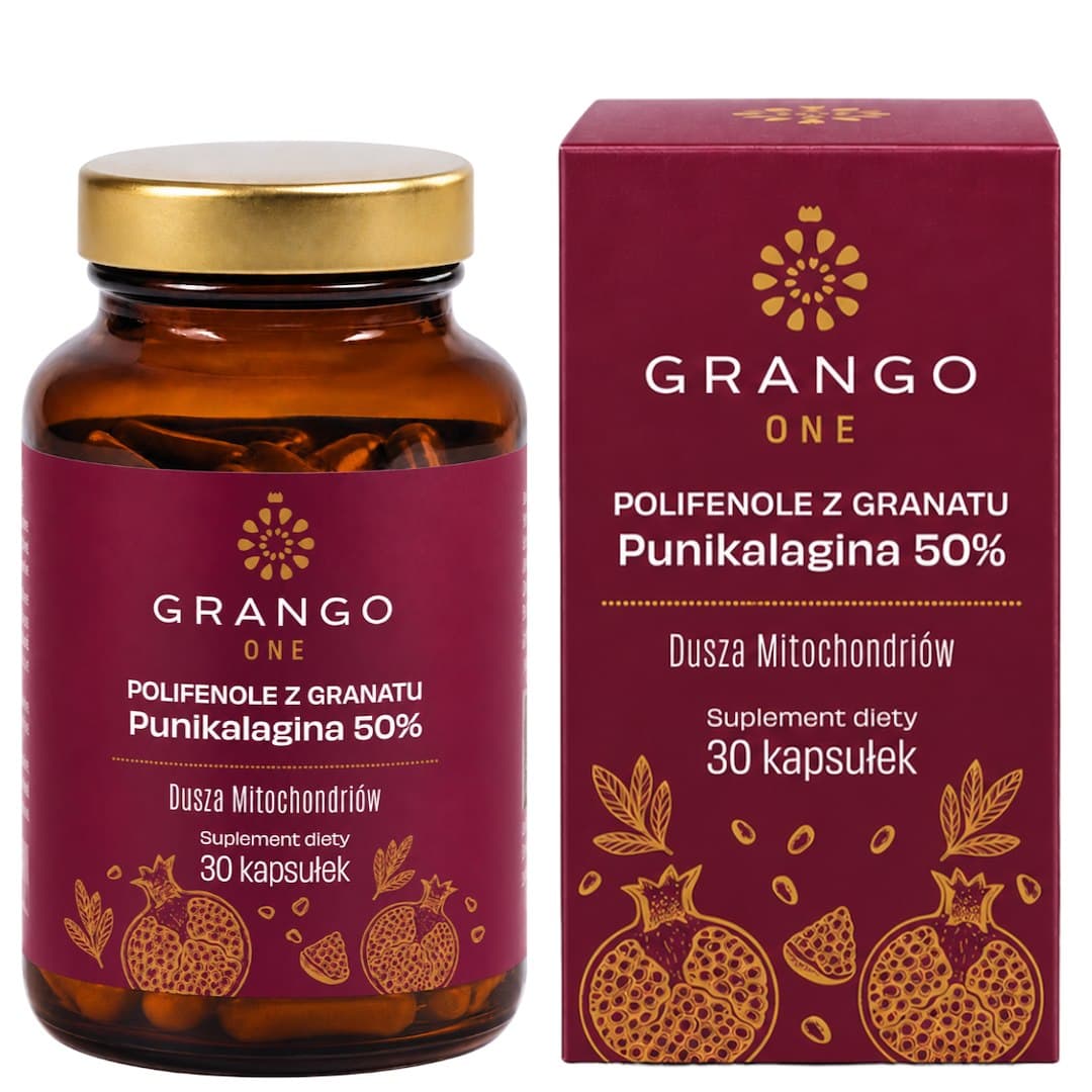 Grango - Polifenoli del melograno, punicalagina - 50%, 30 capsule – confezione