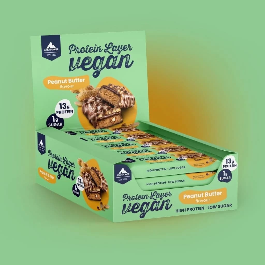 Multipower - Vegansk proteinbar i lager