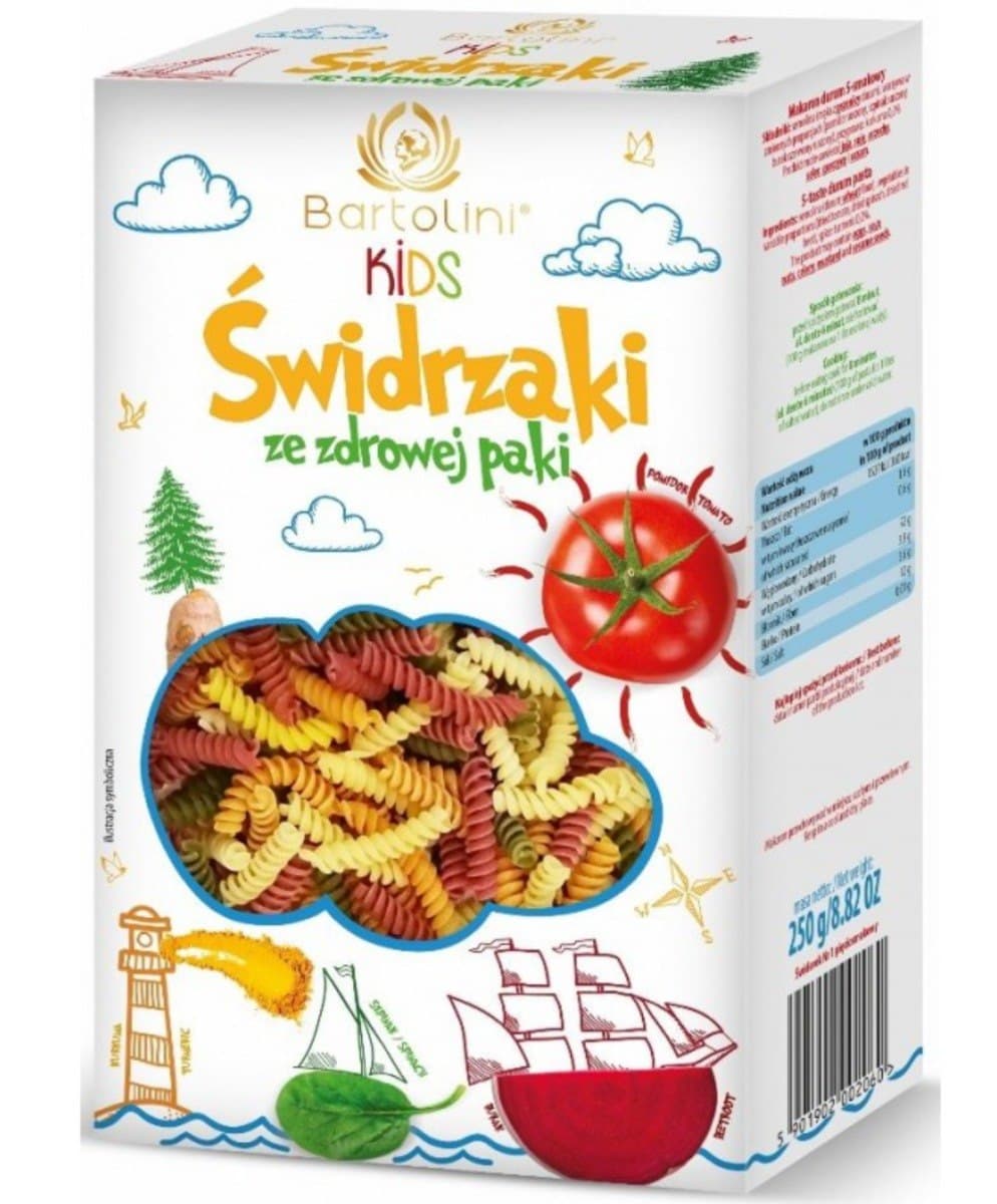 Bartolini - Kids Healthy Pasta Shapes - 250g