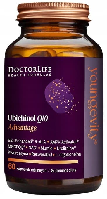 Doctor Life Ubichinol Q10 Advantage 60 Kapseln – Doctor Life packaging