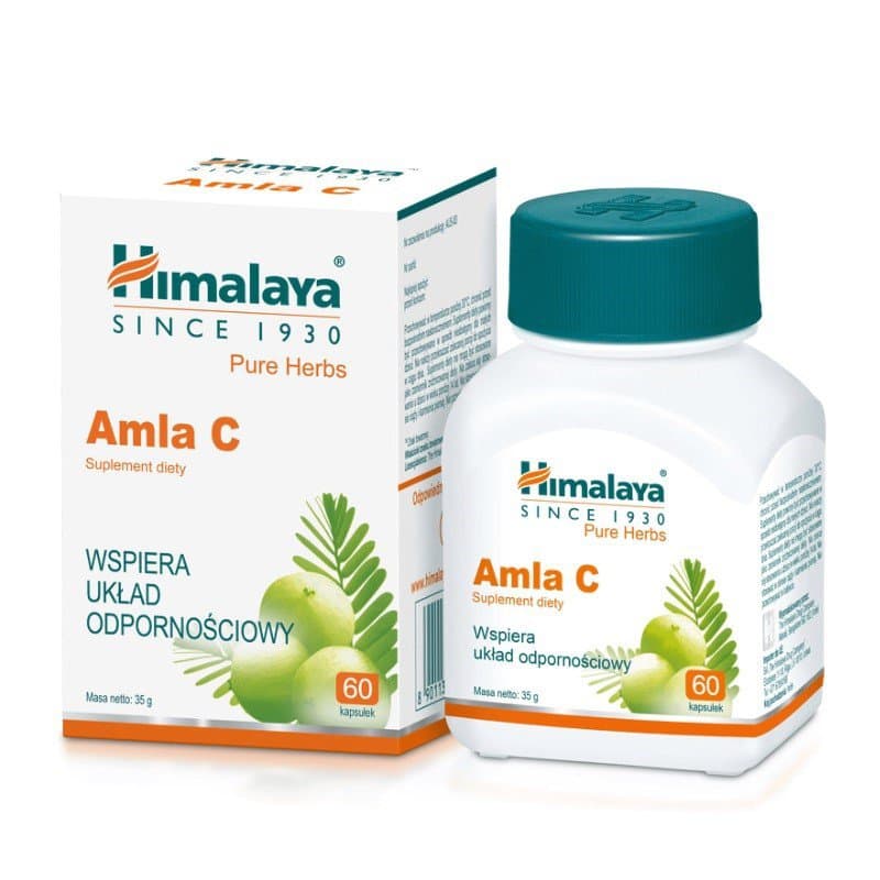 Himalaya Amla C 60 capsule – Himalaya confezione