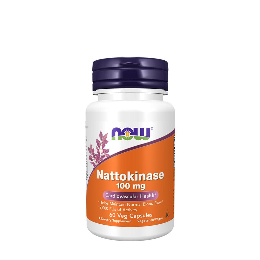 NOW Foods - Nattokinase - Cardiovascular Support – NOW Foods förpackning