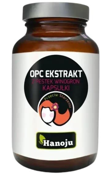 Hanoju - Estratto di semi d'uva OPC – confezione