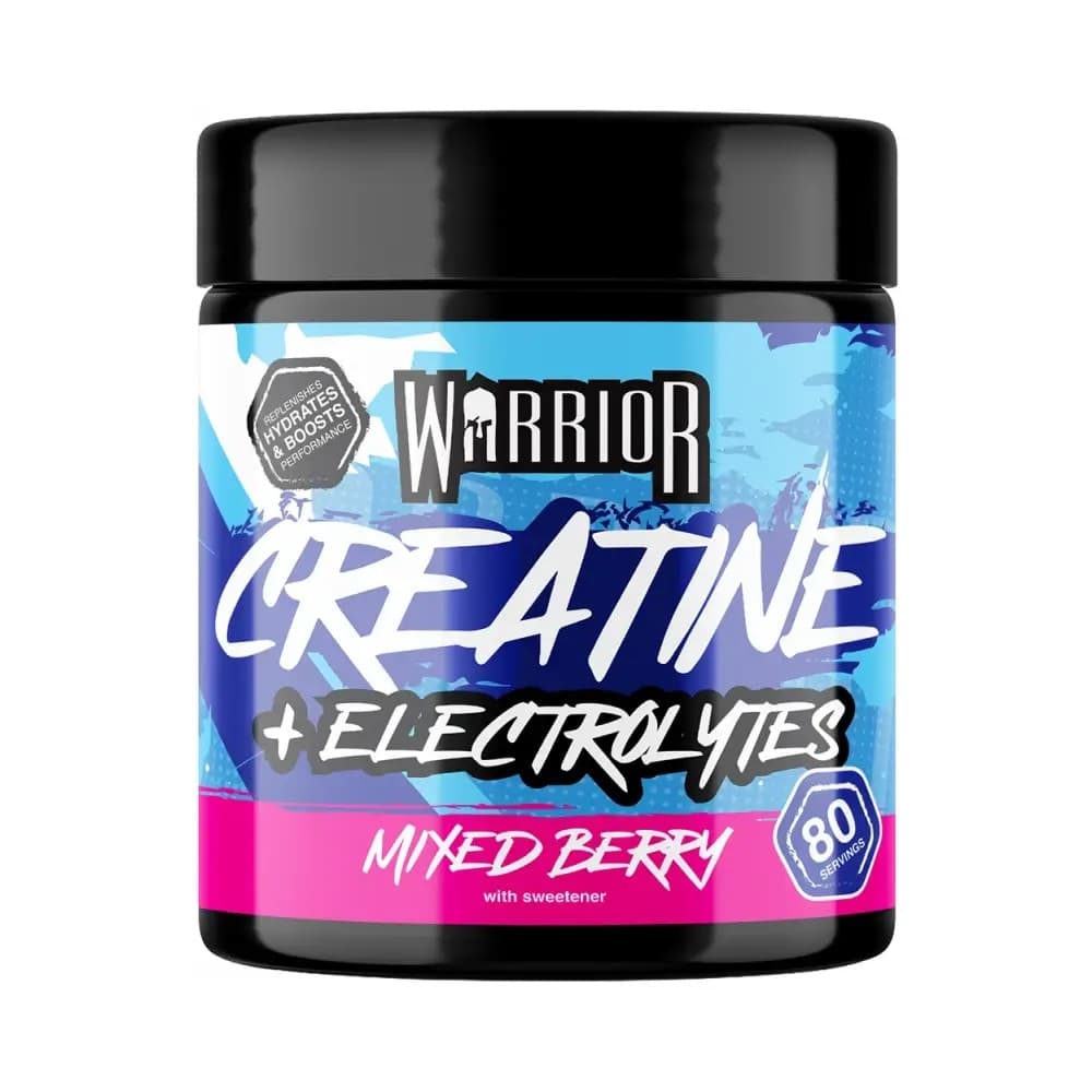 Warrior - Creatine Plus Electrolytes – Warrior förpackning