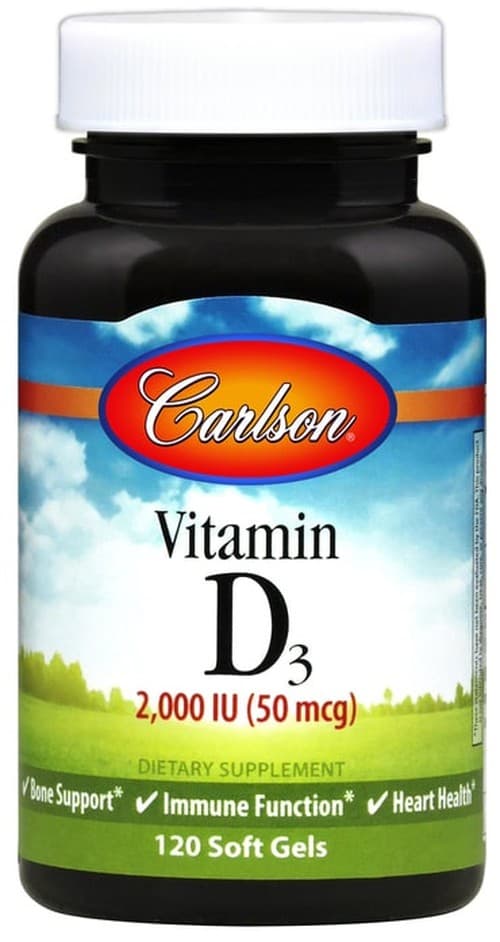 Carlson Labs - Vitamina D3, 2000IU – Carlson Labs confezione