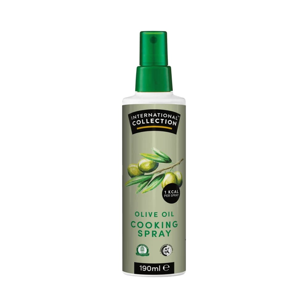 International Collection - One Cal Spray Olive - Unflavoured - 190ml – International Collection förpackning