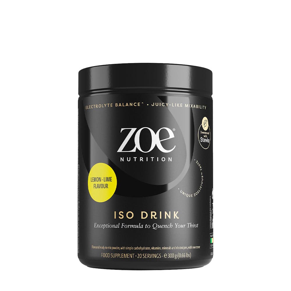 Zoe Nutrition - Iso Drink, sportsdrik – emballage