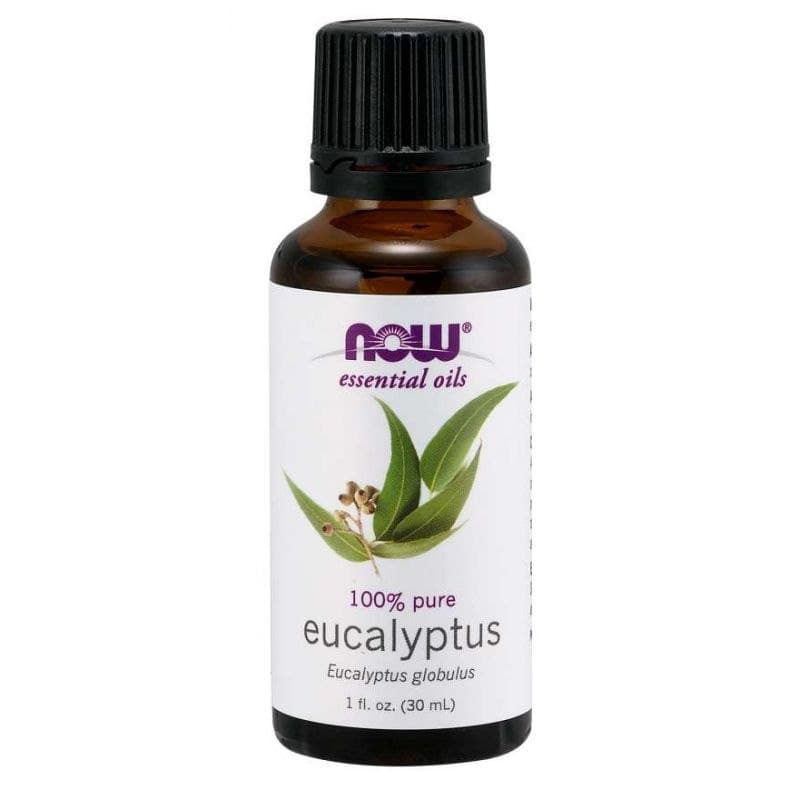 NOW Foods - Olejek eukaliptusowy 30ml – NOW Foods opakowanie