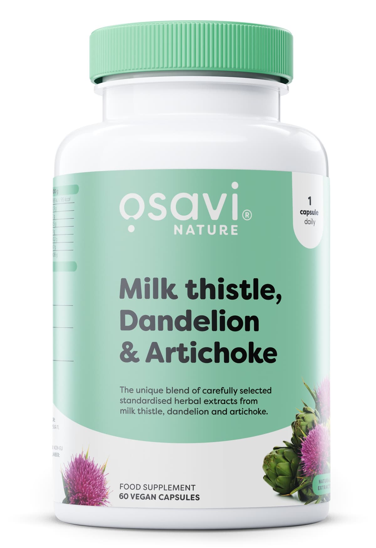 Osavi - Milk Thistle, Dandelion & Artichoke – Osavi packaging