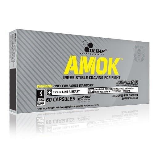 Olimp Labs - Amok Black Series - 60 cápsulas