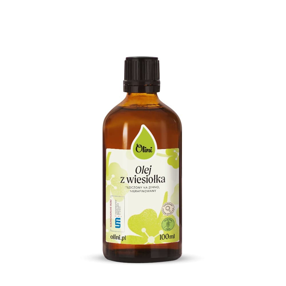 Olini - Olej z Nasion Lnianki tłoczony na zimno 100ml – olini opakowanie