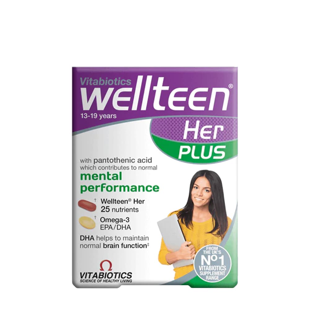 Vitabiotics - Wellteen Her Plus – Vitabiotics packaging