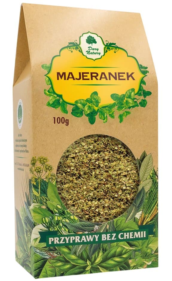 Dary Natury - Majeranek (Marjoram) - Culinary Herb – Dary Natury förpackning