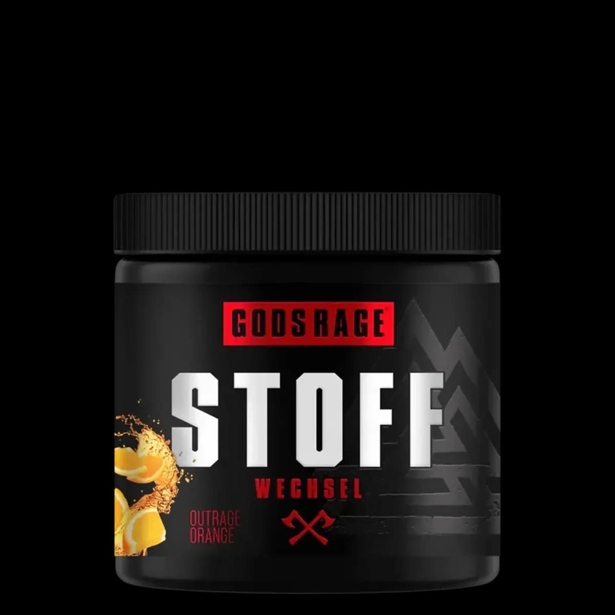 GODSRAGE - STOFF Wechsel - Orange, 300 g – GODSRAGE Verpackung