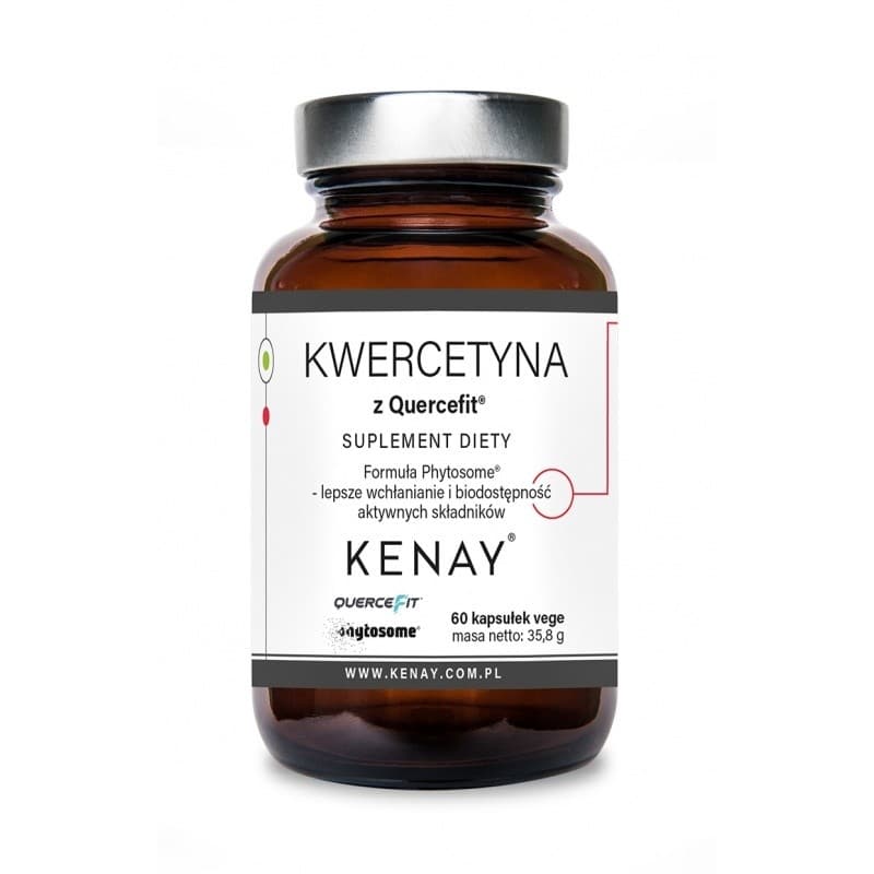 Kenay - Quercetin With Quercefit - 60 Caps – Kenay förpackning