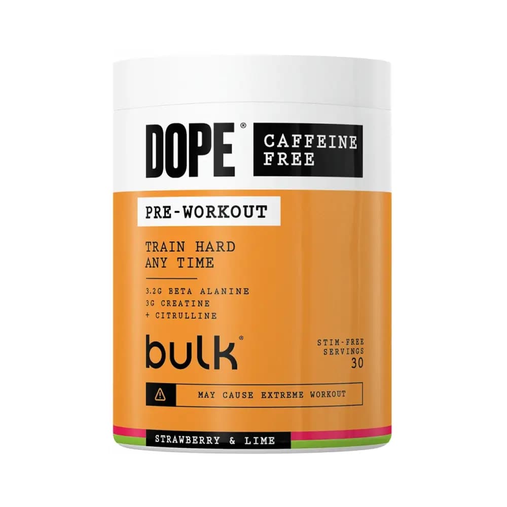 Bulk - Dope Pre-Workout Caffeine-Free – Bulk förpackning