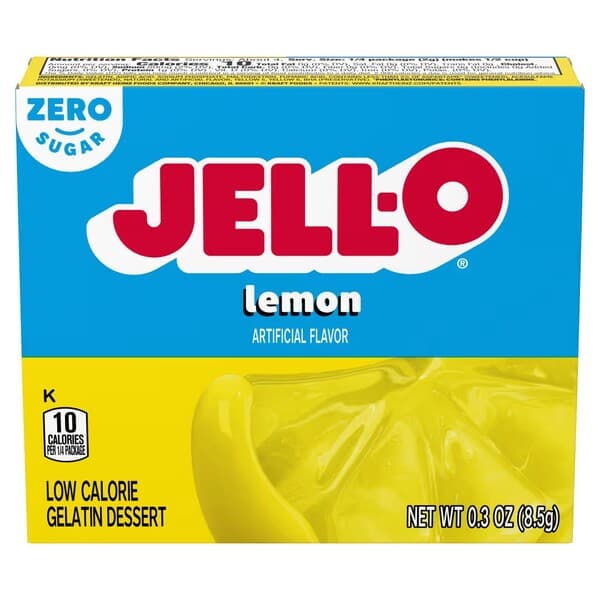 Jell-O - Gelatina senza zucchero – Jell-O confezione