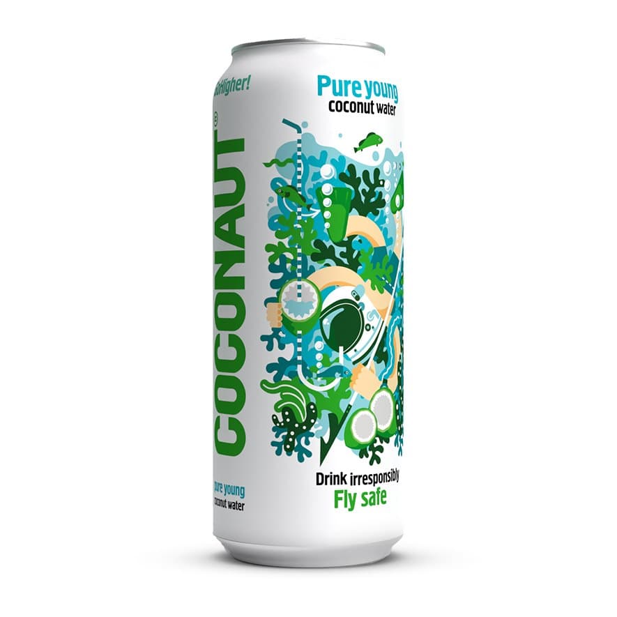 Coconaut - Young - Coconut Water – Coconaut förpackning