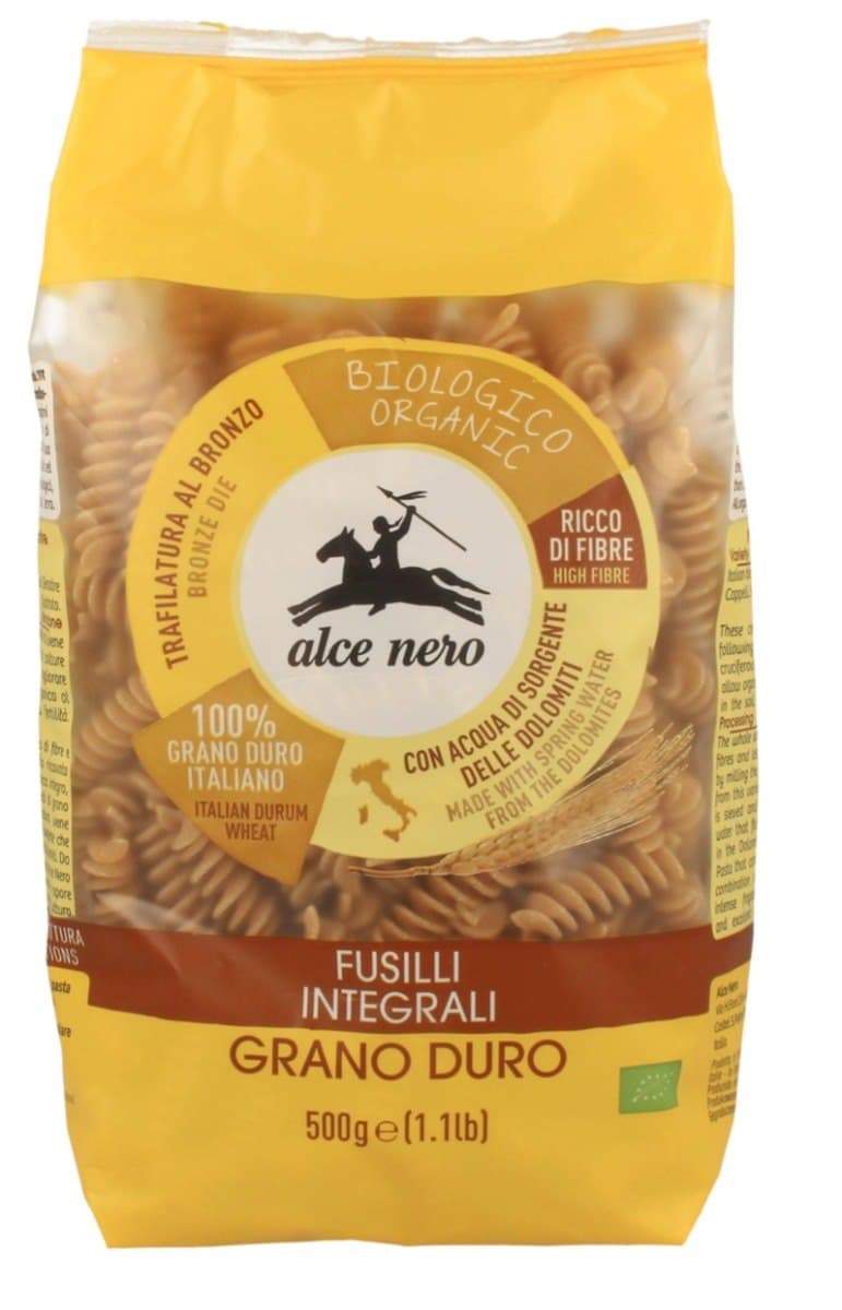 Alce Nero - Fusilli Integrali – Alce Nero emballage