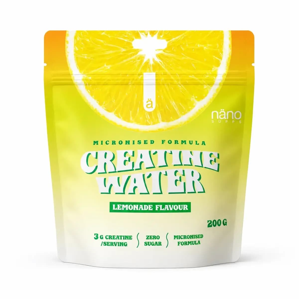 Nanosupps - Creatinewater - Limonade, 200 g
