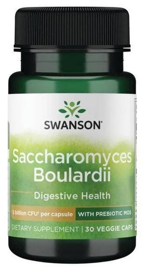 Swanson - Saccharomyces Boulardii - 30 Caps – Swanson förpackning