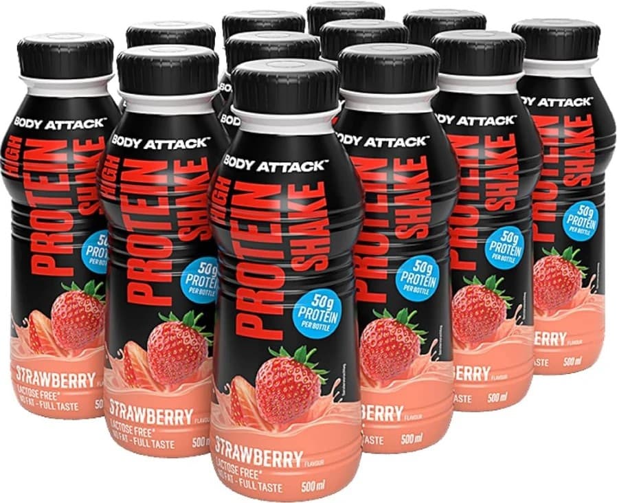Body Attack - Proteinshake – Body Attack förpackning