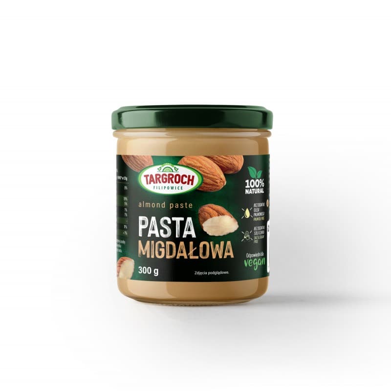 Targroch - Almond Paste - 300g – Targroch förpackning