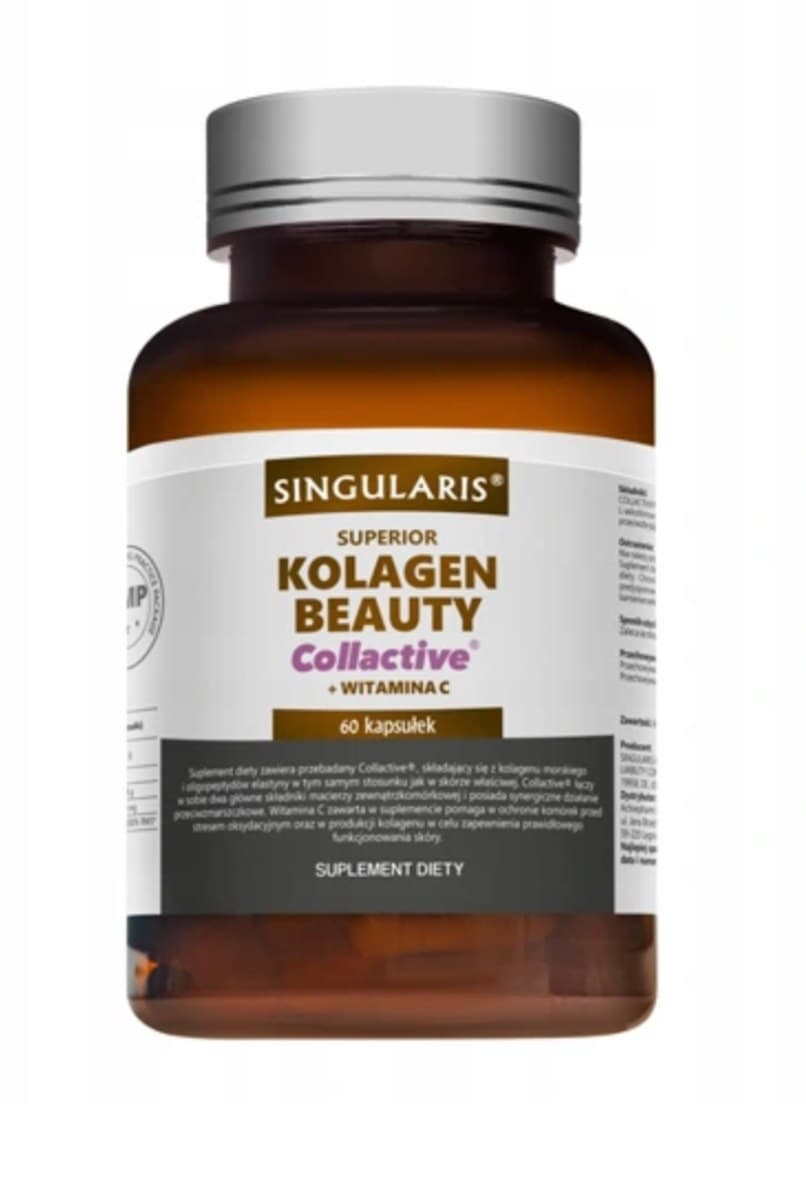 Singularis Collagène Beauté Collactive+ avec vitamine C 60 capsules – Singularis packaging