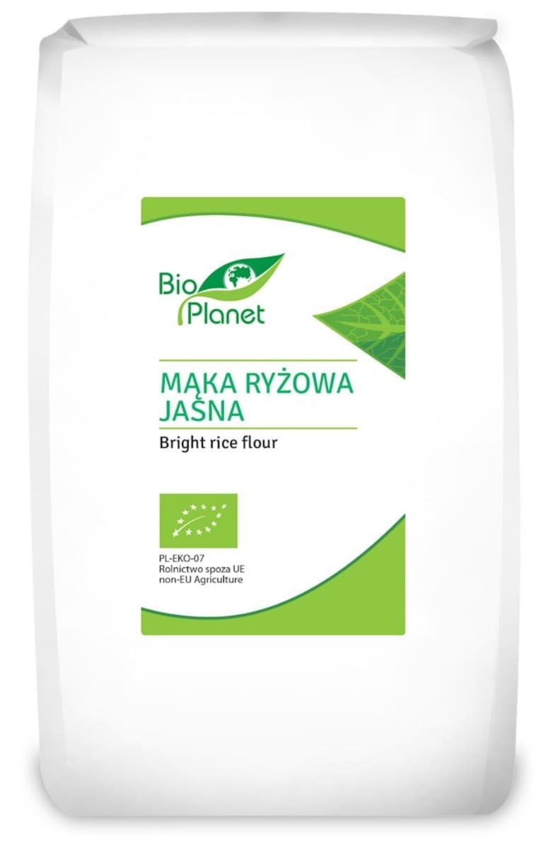 Bio Planet - Organic Light Rice Flour – Bio Planet förpackning